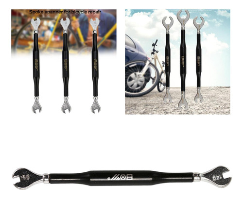 Bicicleta Portátil Radios De Bicicleta Radios Llaves 14-15g