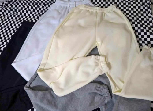 Jogger Dama Y Caballero, Varios Colores Afelpado