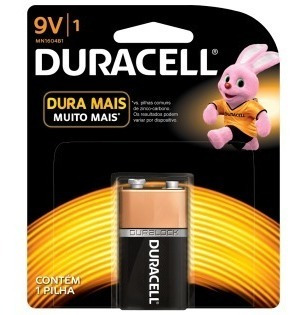 Bateria Duracell 9v 