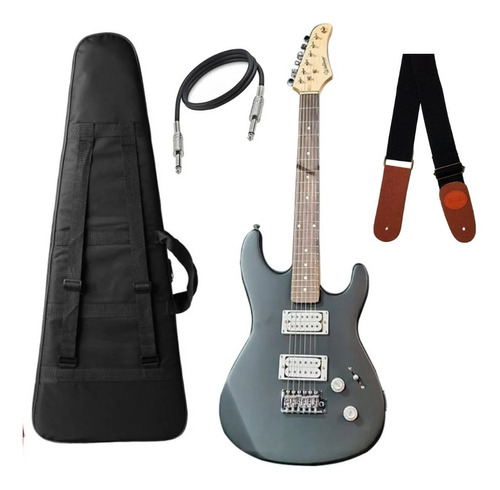 Kit Completo Guitarra Waldman + Capa + Correia + Cabo 