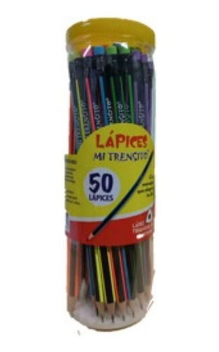 Lapiz Mi Trensito Hb2 X 50 Pcs