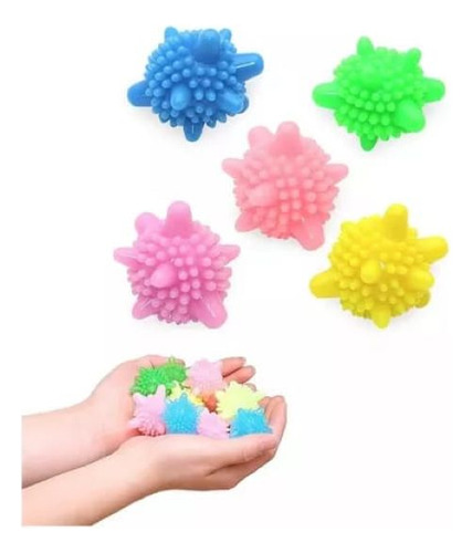 Bolas De Lavado X 12 Para Lavadoras Limpieza Profunda Surtido