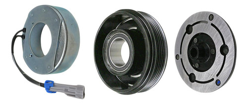 Conjunto Embreagem Compressor Delphi Agile/ Montana 2009...