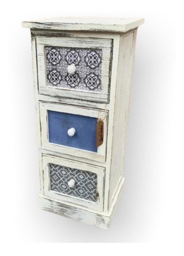 Mueble Vintage Estampado. Nuevo/ Sanfex - S0042