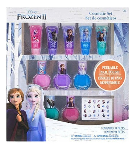 Set De Cosméticos Infantiles 11 Piezas De Frozen - Townley G