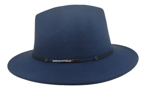 Sombrero Fedora Ala Plana 