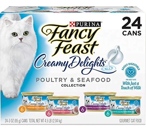 Purina Fancy Feast Creamy Delights Paquete De Variedad De Al