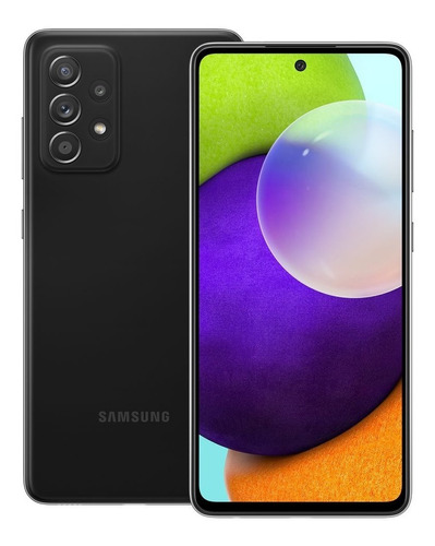 Imagen 1 de 9 de Samsung Galaxy A52, 6gb+128gb, Negro
