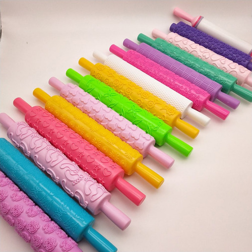 Para Rodillo De Plástico Antiadherente Para Fondant Portátil