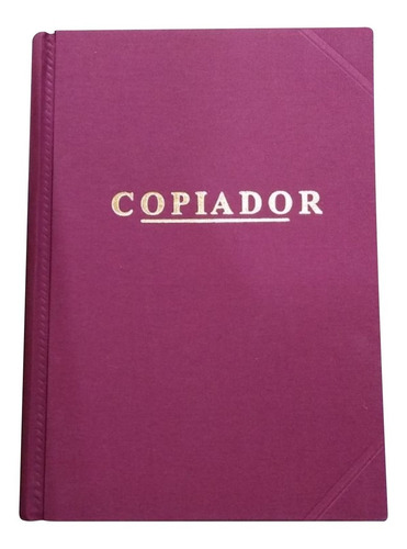 Libro Copiador,contable, 250 Folios-cosidos