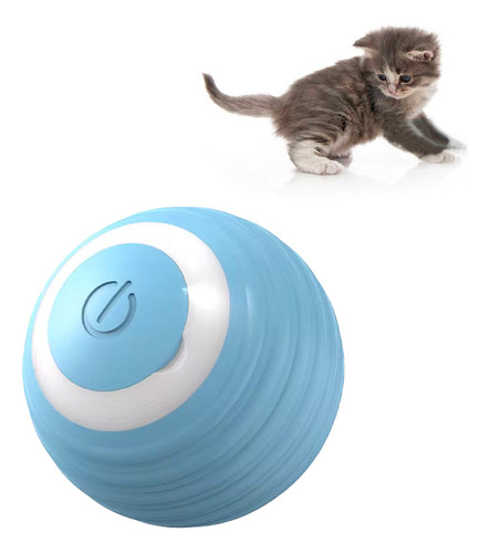 Bola Inteligente Pelota Interactiva Para Gato Recargable Usb