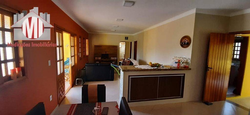 Imagem 2 de 9 de Linda Chácara Com 3 Dormitórios, Piscina, Pomar, Ótimo Padrão De Construção, À Venda, 1000 M² Por R$ 495.000 - Zona Rural - Pinhalzinho/sp - Ch0813