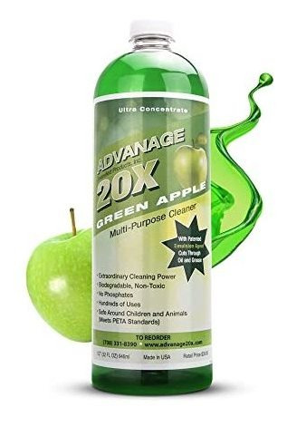 Advanage 20x Green Apple Limpiador Multiuso. Fabricante Dire