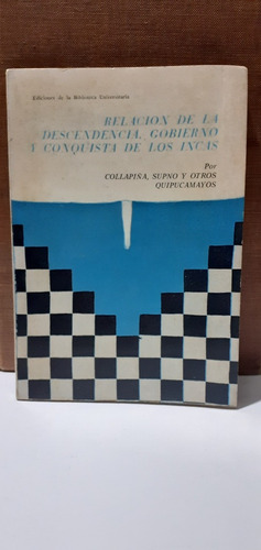 Cronica De Quipucamamayos 1974