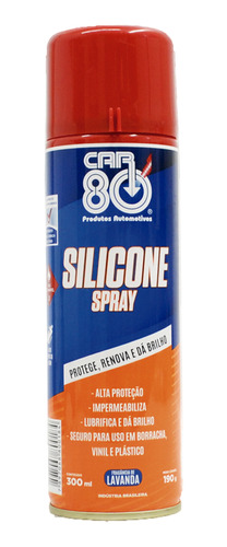 Silicone Spray Lubrificante Alta Performance Lanvanda 300 Ml