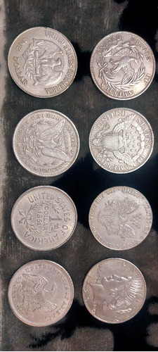 Monedas Antigua De Un Dolar De Plata 