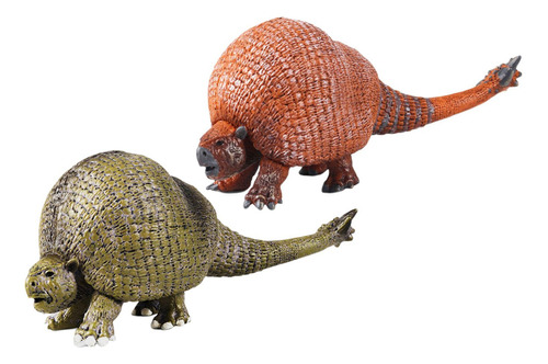 2 Piezas Modelo De Animales Prehistóricos Realistas Niños
