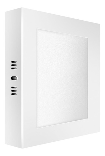 Panel Plafon Led 12w Aplicar Cuadrado Macroled 