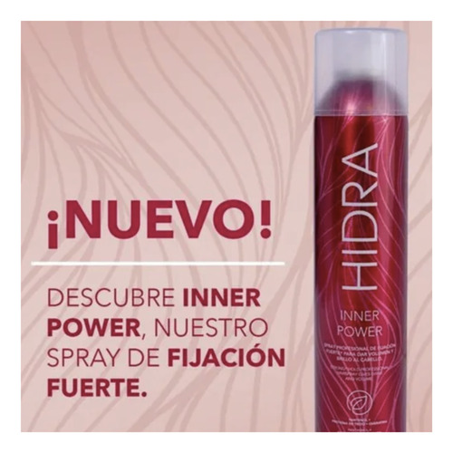 Pack 3 Spray Hidra Inner Power 400ml Para Volumen Y Brillo