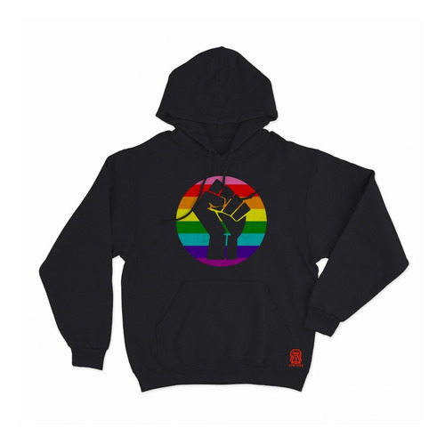 Polera Con Capucha Cerveza Orgullo Lgbt