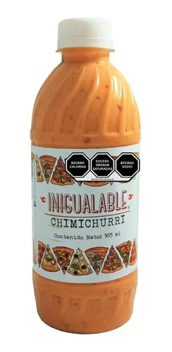 Aderezo Inigualable Chimichurri 365ml Pizza Alitas Tortas