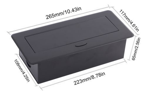 Mesa De Conexión Up, Salida Empotrada, Interfaz Multimedia H