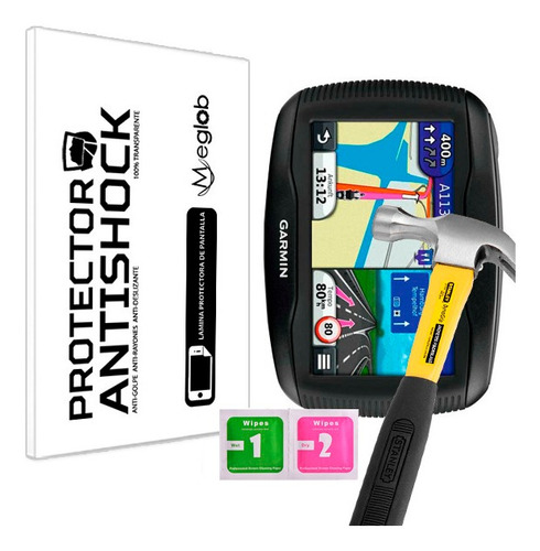 Protector De Pantalla Antishock Garmin Zumo 350lm