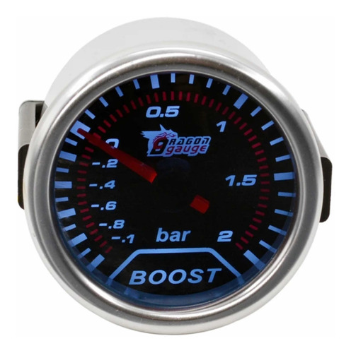 Manômetro Relógio Turbo Boost 2 Bar Marca Dragon Gauge