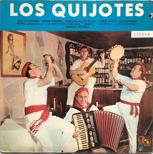 Los Quijotes  Los Quijotes Lp Vinilo Acetato