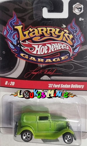 Hot Wheels ´32 Ford Sedan Delivery Larry´s Garage 8/20 Verde