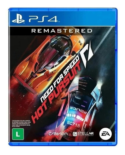 Need For Speed Hot Pursuit Remastered Ps4 Físico - Zonagamer