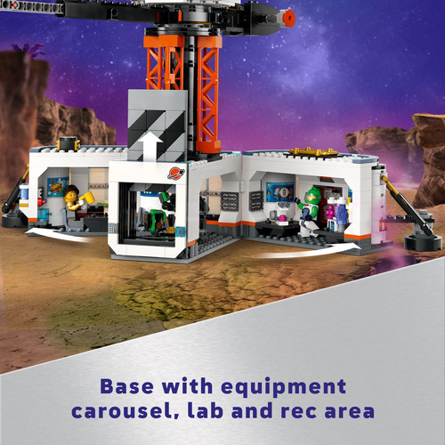 Kit De Construcción Lego City Space Base Rocket Launchpad 60