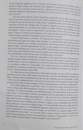 Guía Para Invertir A Largo Plazo, De Jeremy J. Siegel. Editorial Profit En Español