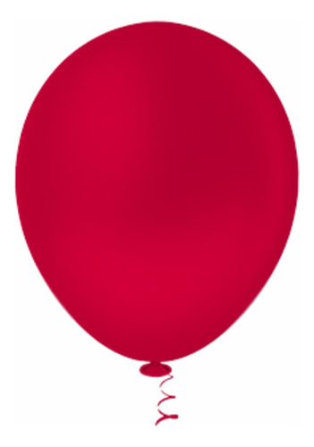 Balão Bexiga Liso Festa 5 Polegadas Tema Infantil Fazendinha Cor Magenta Liso Redondo