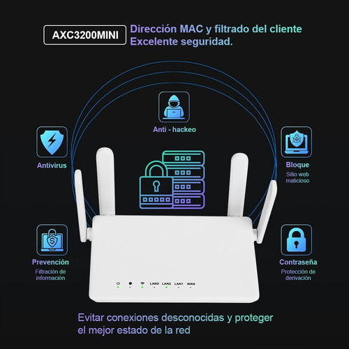 Router Repetidor Wifi Mini Extender 300mbps Routers Blanco