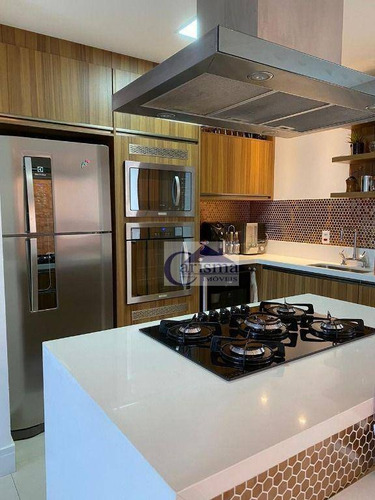 Imagem 4 de 28 de Apartamento Com 3 Dormitórios, Sendo 1 Suíte, Para Alugar, 120 M² Por R$ 6.000/mês - Campestre - Santo André/sp - Ap3931