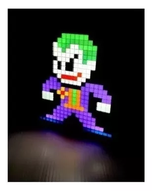 Luminária Pixel Pals Coringa (The Joker) #014