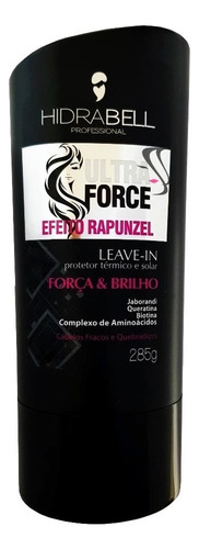 Leave-in Ultra Force Efeito Rapunzel 285g - Hidrabell