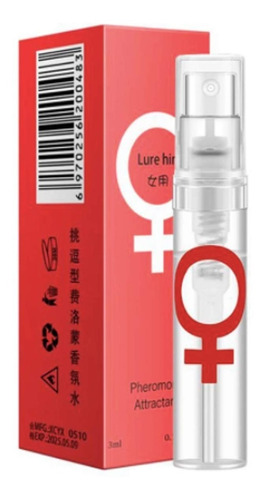 Perfume Femenino Con Feromonas  Atractor De Hombres  4ml 