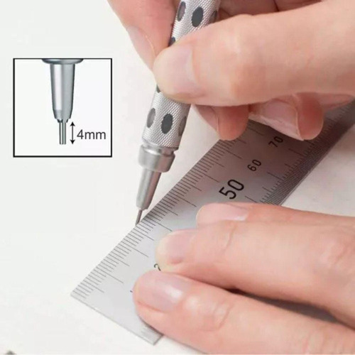 Lapiseira Pentel Graphgear 1000 Técnica Grafite Hb 0.7 Kit