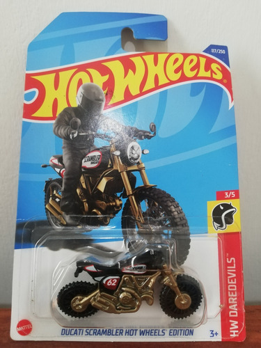 Moto Hot Wheels Ducati Scrambler Edición Especial 