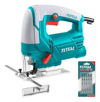 Comprar Sierra Caladora 650w + 5 Sierras Madera Metal Total Ts206806