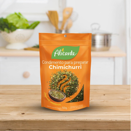 Alicante Condimento Para Preparar Chimichurri X 50 Gr