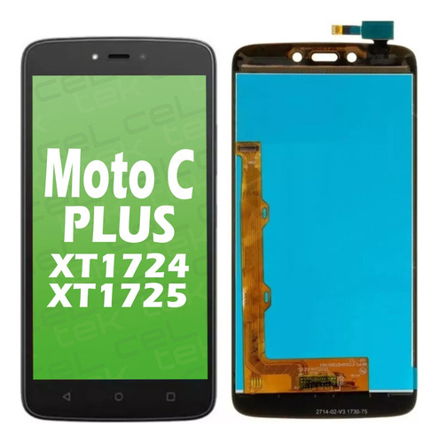 Modulo Compatible Moto C Plus Display Tactil Xt1724 Xt1725 