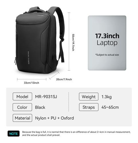 Mochila Para Hombre Impermeable Con Diseño Automóvil, Puerto