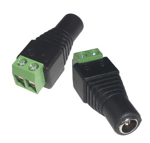 Imagen 2 de 3 de 8 Par Conector Dc Hembra Y Macho Para Cámaras D Seguridad