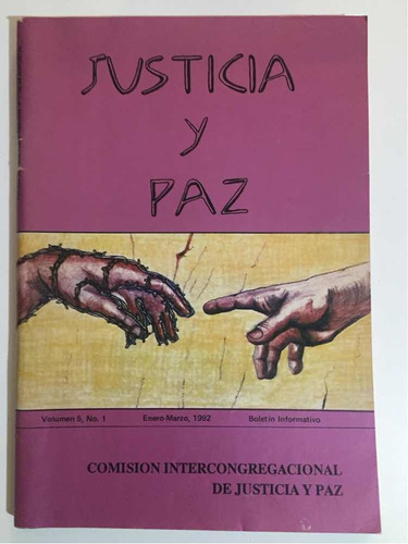 Revista Justicia Y Paz # 5. Enero/marzo 1992.