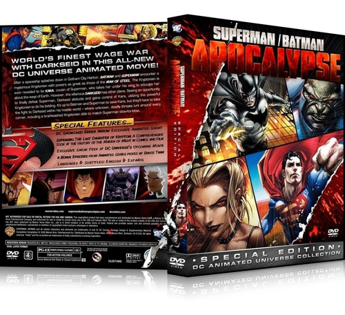 Dvd Superman & Batman - Apocalypse [ 2010 ] Animação | MercadoLivre