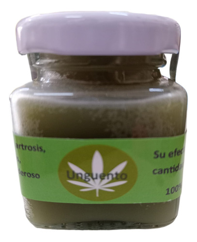 Unguento De Canabi Gel Con Curcuma Natural Organico Pomada