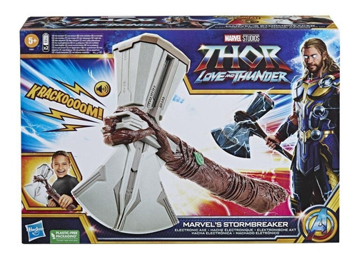 Hacha Electrónica  Marvel Infinity War Thor Martillo Hasbro